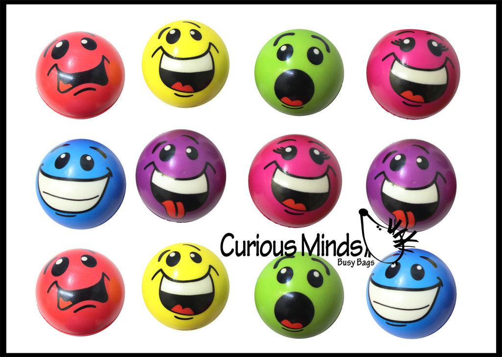 Emoji Neon Stress Balls -  Sensory, Stress, Fidget Toy