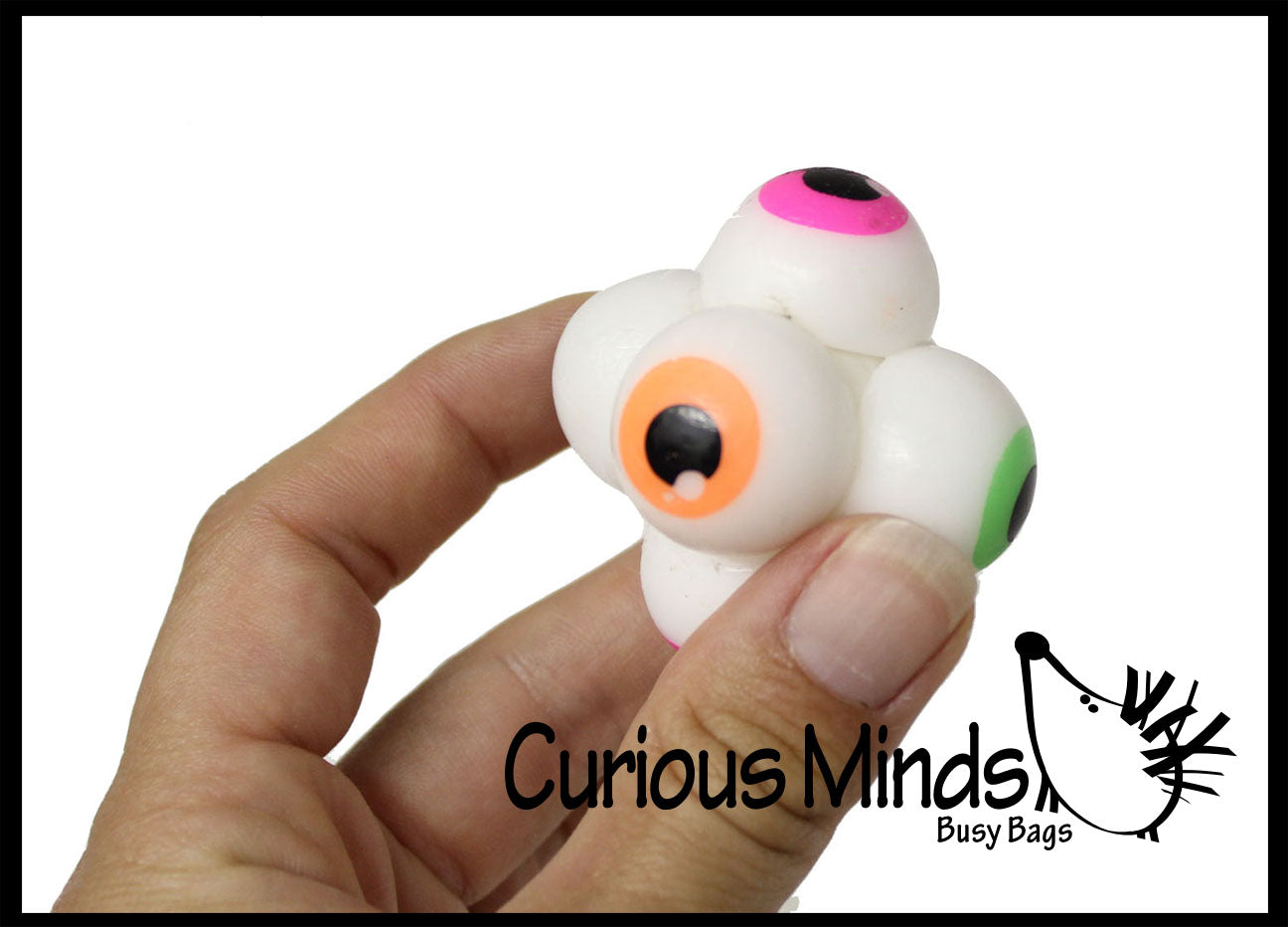 LAST CHANCE - LIMITED STOCK  - SALE - Eyeball Bouncy Balls - Toys for Ophthalmologists Optometrists Doctors Bulk Small Novelty Toy Prize Assortment Halloween Party Gifts