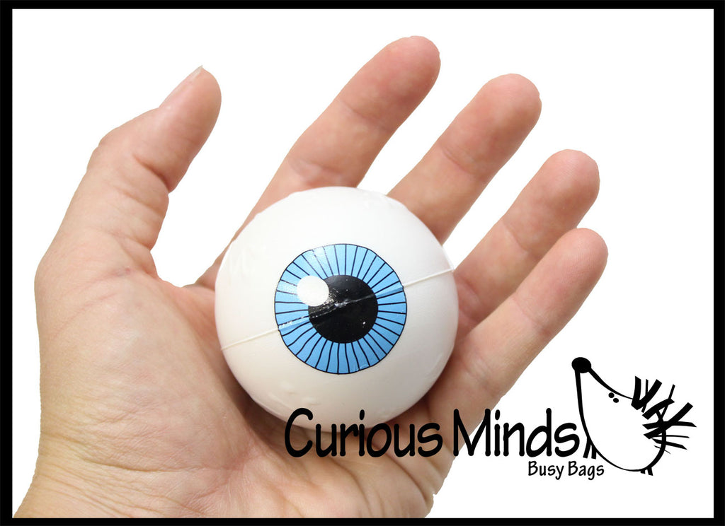 Eye Stress Ball  -  Sensory, Stress, Fidget Toy - Eyeball Ophthalmologist Halloween