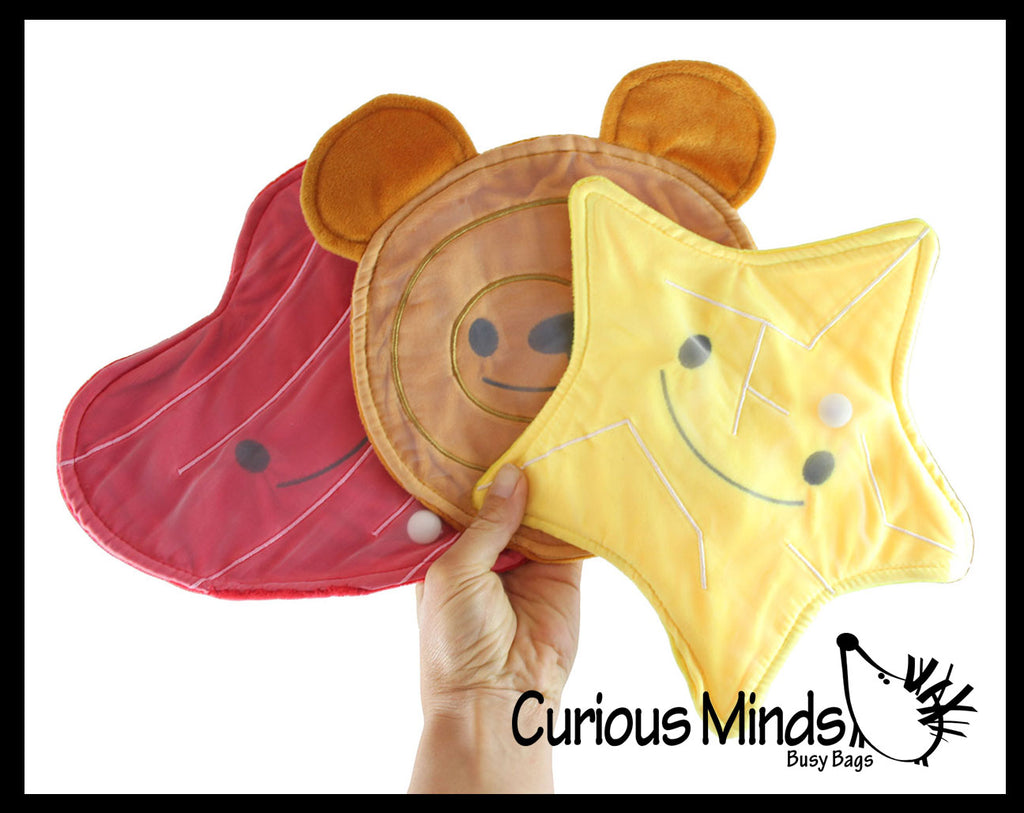 LAST CHANCE - LIMITED STOCK - Fabric Cloth Marble Maze - Sensory Toy - Fine Motor Therapy - Push Bead Through Maze