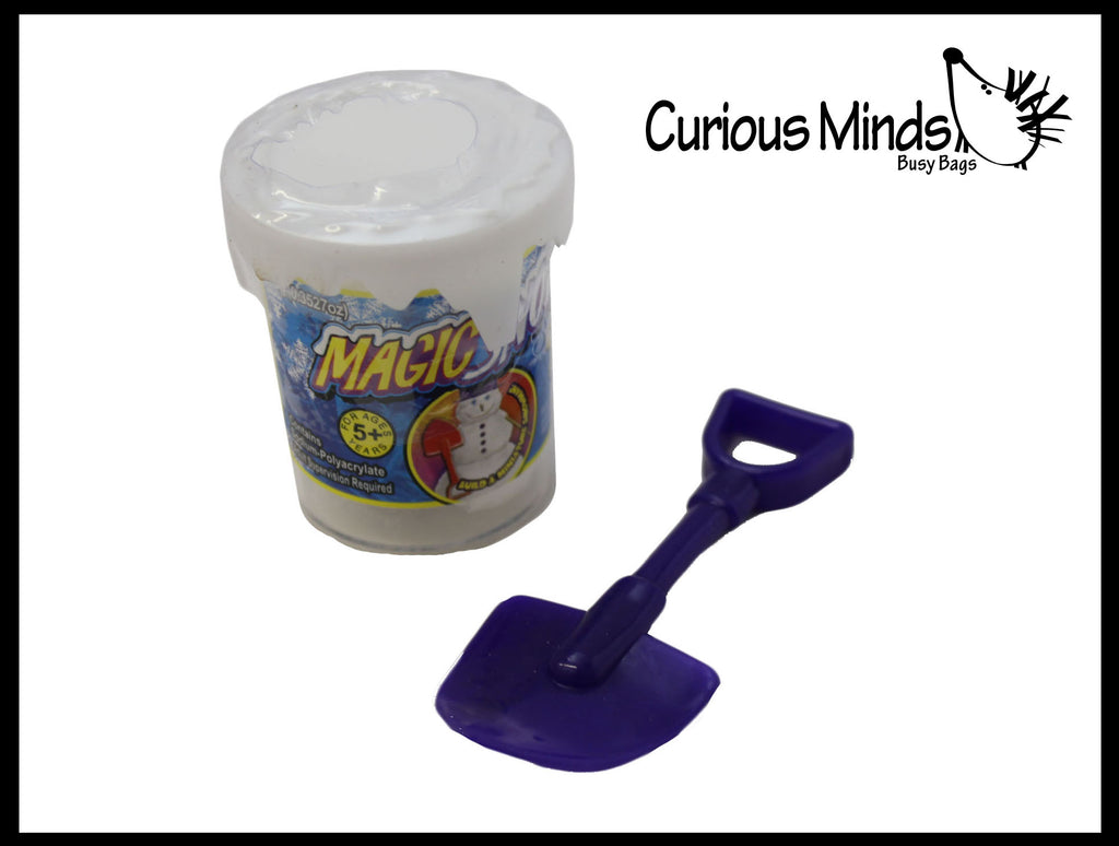 TINY Fake Snow Indoor Modelling Compound Dough for Sensory Play