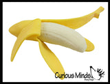 Realistic Stretchy Banana - Sensory, Stress, Squeeze Fidget Toy ADHD Special Needs Soothing