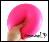 Jumbo Boxed 4" Stretchy Squishy Squeeze Stress Ball Soft Doh Filling - Like Shaving Cream - Sensory, Fidget Toy