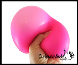 Jumbo Boxed 4" Stretchy Squishy Squeeze Stress Ball Soft Doh Filling - Like Shaving Cream - Sensory, Fidget Toy