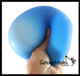 Jumbo Boxed 4" Stretchy Squishy Squeeze Stress Ball Soft Doh Filling - Like Shaving Cream - Sensory, Fidget Toy