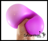 Jumbo Boxed 4" Stretchy Squishy Squeeze Stress Ball Soft Doh Filling - Like Shaving Cream - Sensory, Fidget Toy