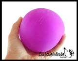 Jumbo Boxed 4" Stretchy Squishy Squeeze Stress Ball Soft Doh Filling - Like Shaving Cream - Sensory, Fidget Toy