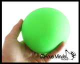 Jumbo Boxed 4" Stretchy Squishy Squeeze Stress Ball Soft Doh Filling - Like Shaving Cream - Sensory, Fidget Toy