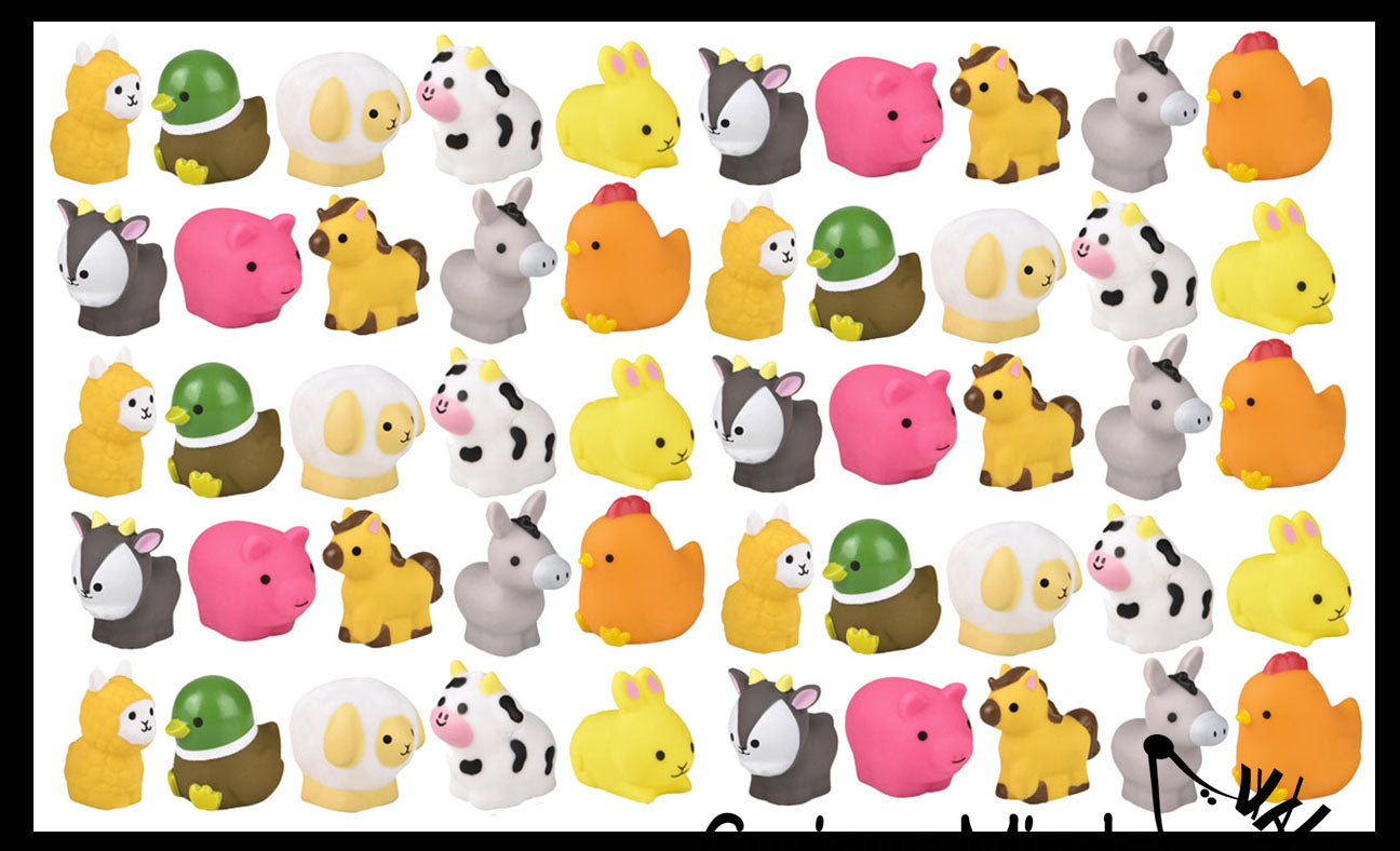 LAST CHANCE LIMITED STOCK SALE Farm Animal Figurines Cute