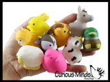 LAST CHANCE - LIMITED STOCK - SALE  - Farm Animal Figurines - Cute Little Animal Figures for Decoration / Gifts or Party Favors