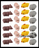 LAST CHANCE - LIMITED STOCK - SALE - Farm Animal Mochi Squishy Animals - Kawaii  - Sensory, Stress, Fidget Party Favor Toy