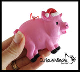 Cute Farm Animal Christmas Ornaments for Tree -  Christmas Holiday Decorations