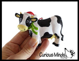 Cute Farm Animal Christmas Ornaments for Tree -  Christmas Holiday Decorations