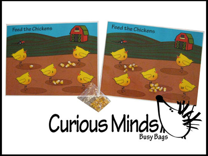 PDF DOWNLOAD - Feeding Chickens - Counting to 10