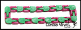 Click And Snap Fidget Toy - Chain Track - Bend and Twist In Wacky Crazy Shapes Puzzle