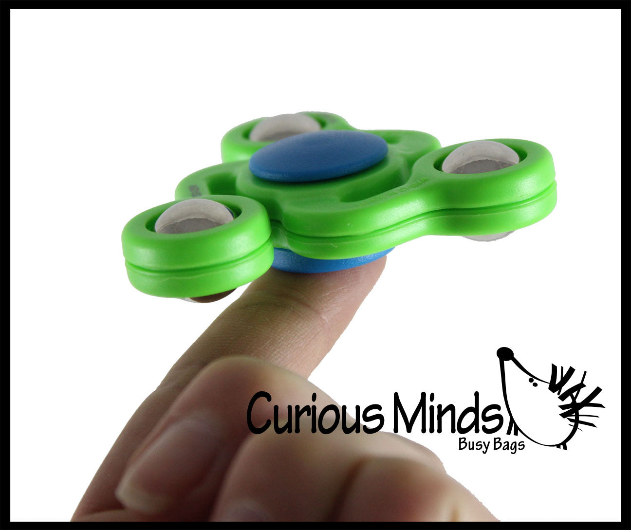 Original Fidget Spinner Work-Class-Home. GREEN NEW!HOT!FUN!