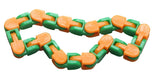 Click And Snap Fidget Toy - Chain Track - Bend and Twist In Wacky Crazy Shapes Puzzle