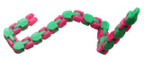 Click And Snap Fidget Toy - Chain Track - Bend and Twist In Wacky Crazy Shapes Puzzle