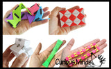 Fidget Set of 5 - Marble Mesh, Wacky Tracks, Twist Snake, Infinity Cube and Triangle - Fidget Toy -  - ADD Anxiety