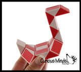 Twist Stick Fidget - Magic Endless Turning Snake Fidget Toy - Bend and Fold Crazy Shapes Puzzle - ADD Anxiety