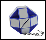 Twist Stick Fidget - Magic Endless Turning Snake Fidget Toy - Bend and Fold Crazy Shapes Puzzle - ADD Anxiety
