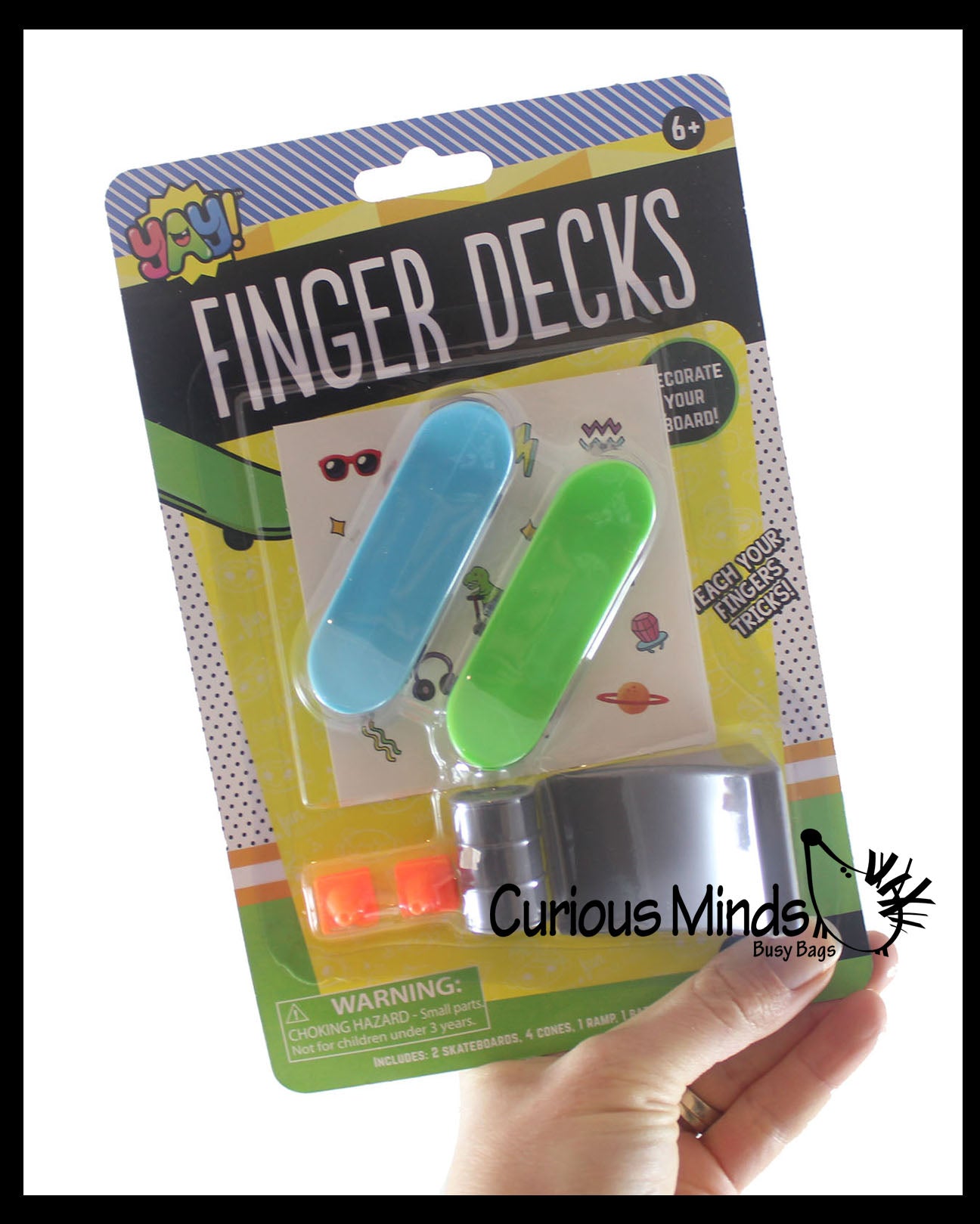 Children's finger skateboard toy Mini Finger Toys Set Finger Skateboards  4pcs random color 