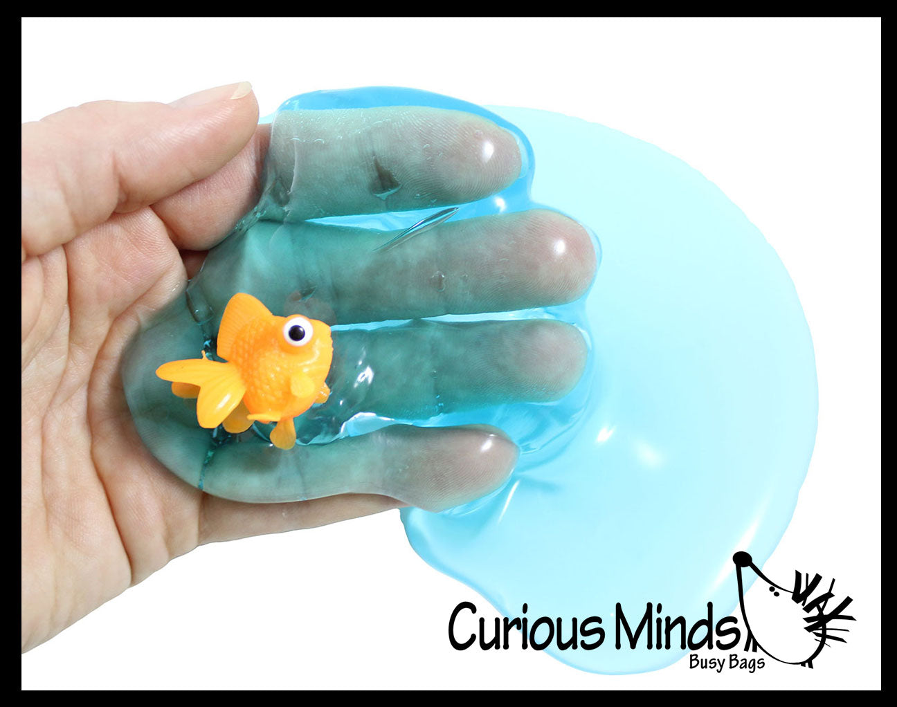 LAST CHANCE - LIMITED STOCK - Goldfish Slime Bowl - Blue Slime with Mi ...
