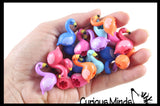 Adorable Soft Flamingo Pencil Toppers - Cute School Supply Gift - Desk Pet - Collectible Figurine