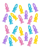 Flying Bunnies - Pull Back Stretchy Shooter - Easter Egg Filler Prize
