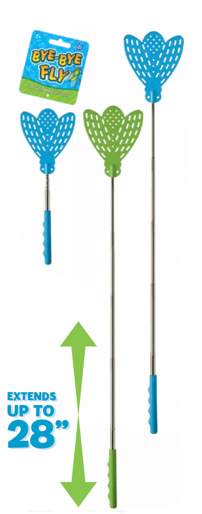 LAST CHANCE - LIMITED STOCK - Cute Extendable Fly Swatter - Extends up ...