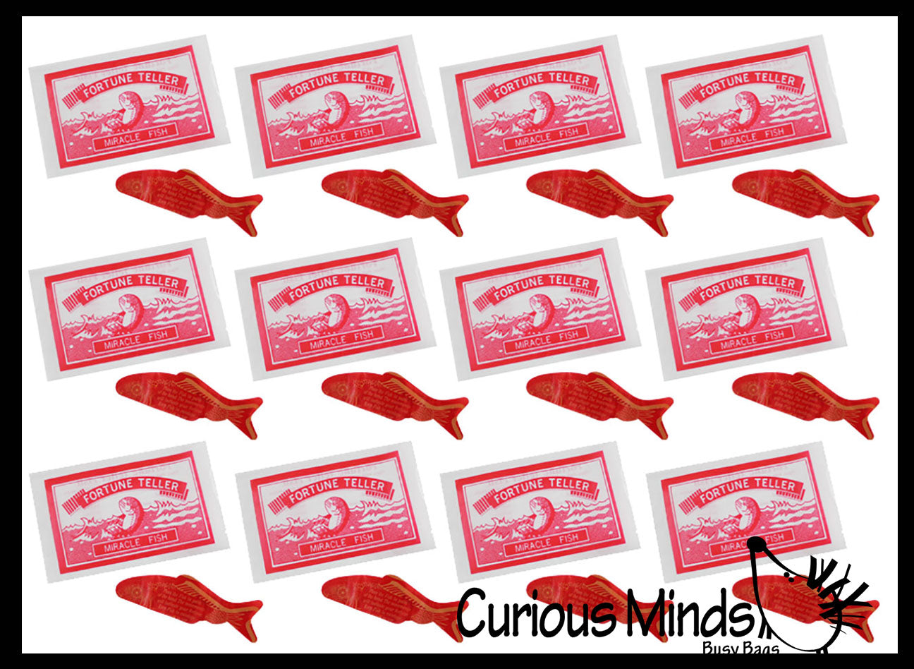 Fortune Magic Fish - Mood Ring Like Toy- Love Meter - Fortune Telling ...