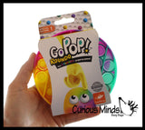 Foxmind Go Pop Last One Lost Bubble Pop It Game - Silicone Push Poke Bubble Wrap Fidget Toy - Press Bubbles to Pop the Bubbles Down Then Flip it over and Do it Again - Sensory Stress Toy