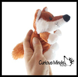 Cute Small Fox Plush Stuffed Animals- Adorable Mini Plushie Toy - Soft Animal Plushie Stuffie