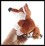 Cute Small Fox Plush Stuffed Animals- Adorable Mini Plushie Toy - Soft Animal Plushie Stuffie