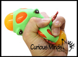 Squishy Frog Fidget Toy - Mesh Blob Stress Ball