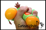 Squishy Frog Fidget Toy - Mesh Blob Stress Ball