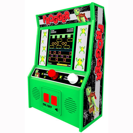 Frogger - Handheld Arcade Game - Battery Operated Mini Fun Retro Classic Video Game