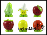 LAST CHANCE - LIMITED STOCK -  30 Different Food Mini Toy Figurines Replicas - Math Counters, Sorting or Alphabet Objects, Playsets, Dairy, Fruit, Fast Food, Frozen Treats
