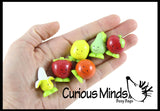 LAST CHANCE - LIMITED STOCK -  30 Different Food Mini Toy Figurines Replicas - Math Counters, Sorting or Alphabet Objects, Playsets, Dairy, Fruit, Fast Food, Frozen Treats