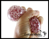 BULK - WHOLESALE - SALE - Boxed Galaxy Glitter Water Bead Stress Ball - Squishy Gooey Squish Sensory Squeeze Balls