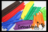LAST CHANCE - LIMITED STOCK  - Creating Animals and Objects with Snap Together Plastic Sticks - Follow the Pattern - Learning activity
