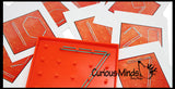 LAST CHANCE - LIMITED STOCK - SALE - Mini Geoboard (shape, alphabet and number cards available)