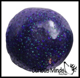 Crunchy Glitter Bead Sensory Ball - Fidget Toy