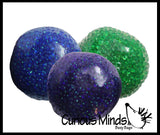 Crunchy Glitter Bead Sensory Ball - Fidget Toy