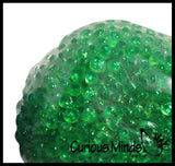 Crunchy Glitter Bead Sensory Ball - Fidget Toy