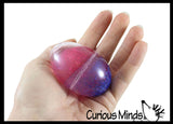 2 Tone Glitter Egg Slime - Putty / Slime. Easter Toy