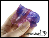 2 Tone Glitter Egg Slime - Putty / Slime. Easter Toy