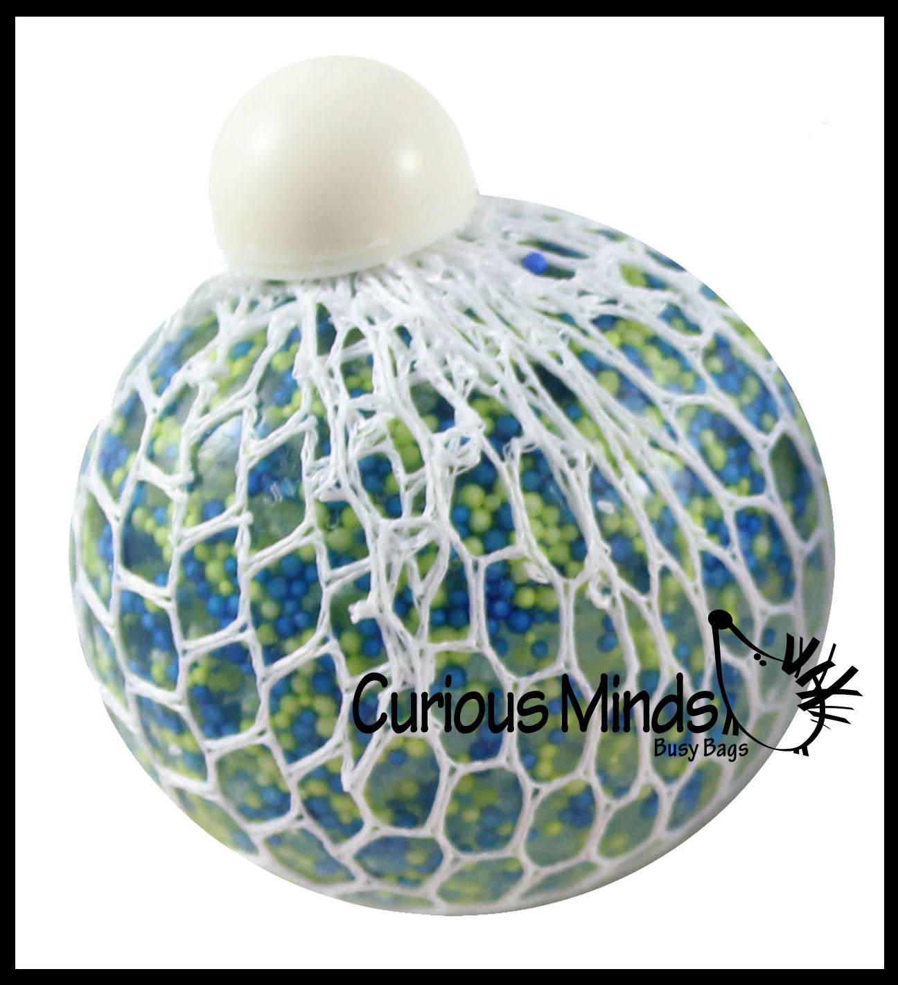 Orbeez stress store ball with net