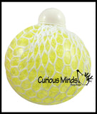 BULK - WHOLESALE -  SALE - Confetti Gel Filled Mesh Net Blob Ball - Squishy Fidget Ball