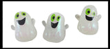 Glitter Gel Ghost Stress Balls - Sticky Ghosts Squeeze Fidget - Trick or Treat - Party Favors